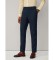 Kopen Hackett London Kensington slim fit marine broek