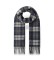 Buy Hackett London Plaid scarf Logo grey