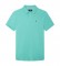 Hackett Polo Piqué Turquesa