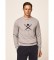 HACKETT Sweatshirt Grande Logotipo TripulaÃ§Ã£o cinzento