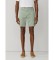 Comprare Hackett London Bermuda shorts ultra lw chino shrt green
