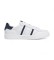 Comprare Hackett London Sneaker Bond Sport in pelle bianca
