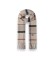 Kopen Hackett London Beige Plaid Logo sjaal