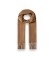 Kopen Hackett London Effen Patch Cash sjaal beige