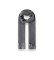 Kopen Hackett London Grijze Solid Patch Cash sjaal