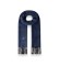 Kopen Hackett London Twill Wool Cash sjaal marineblauw