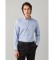 Comprar Hackett London Camisa Flannel Multi Trim azul claro