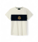 Comprar Hackett London Camiseta Crest Panel blanco roto