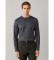 Comprare Hackett London Maglietta a maniche lunghe Pima grigia