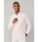 Comprare Hackett London Camicia rosa Bengala in lino ESS