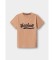 Buy Hackett London Logo Tee T-shirt peach
