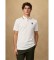 Acheter Hackett London Polo à badge de coupe classique, blanc