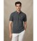 Comprare Hackett London Polo Heritage Logo Grigio