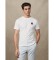 Comprare Hackett London Maglietta con stemma Heritage bianco