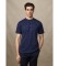 Comprare Hackett London T-shirt classica con logo blu navy
