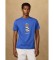Buy Hackett London harry fit classic blue t-shirt