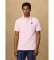 Acheter Hackett London Polo à numéro de coupe classique rose