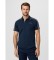 Acheter Hackett London Polo avec bande de coupe classique marine