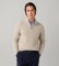 Acheter Hackett London Pull zippé Highland Stitch Hzip beige