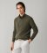 Acheter Hackett London Pull zippé Highland Stitch Hzip vert olive