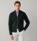 Acheter Hackett London Pull à zip Milano Fzip vert