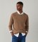 Kup Hackett London Sweter Donegal Crew beżowy tetley