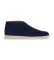 Comprare Hackett London Stivaletti Martins Chukka in camoscio blu navy