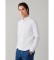 Kup Hackett London polo piqué z d?ugim r?kawem klasyczny krój bia?y