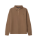 Comprar Hackett London Polo de manga comprida Small Logo castanho