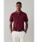 Comprar Hackett London Polo Slim Fit Logo burdeos