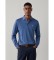 Comprar Hackett London Polo Slim Fit Logo de manga larga azul