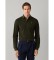 Comprar Hackett London Polo Slim Fit Logo de manga larga verde