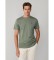 Buy Hackett London T-shirt with logo fit classic green