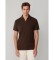 K�p Hackett London Polo Textur brun