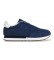 Comprare Hackett London Sneakers in camoscio Vector Soft blu navy