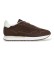 Comprare Hackett London Sneaker in camoscio Vector Soft marroni