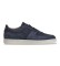 Comprare Hackett London Sneakers nubuck brompton blu marino
