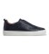 Comprare Hackett London Sneaker in pelle Vision Pebble blu navy