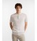 Buy Harmont & Blaine Beige tweed effect knitted polo shirt