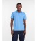 K�b Harmont & Blaine Basic lyseblå stretchy piqué poloshirt