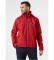 Helly Hansen Sailing jacket with hood red