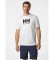 Helly Hansen Camiseta HH Logo gris blanco