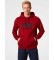 Helly Hansen Sudadera Logo Hoodie granate