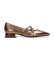 Comprare Hispanitas Ballerine in bronzo in pelle pregiata