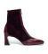 Comprar Hispanitas Botines de Piel Atlanta Soho burdeos