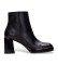 Comprar Hispanitas Botins em pele envernizada preta