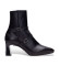 Comprare Hispanitas Stivaletti in pelle nappa nera