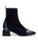 Buy Hispanitas Black leather ankle boots Varsovia