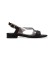 Kopen Hispanitas Cervo Leren Sandalen zwart