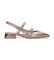 Kaufen Hispanitas Goldene Dali-Ledersandalen